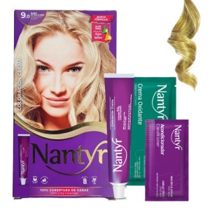 NANTYR KIT COLOR 9.0 RUBIO EX CLARO